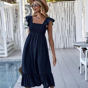 SHEIN BLUE DRESS